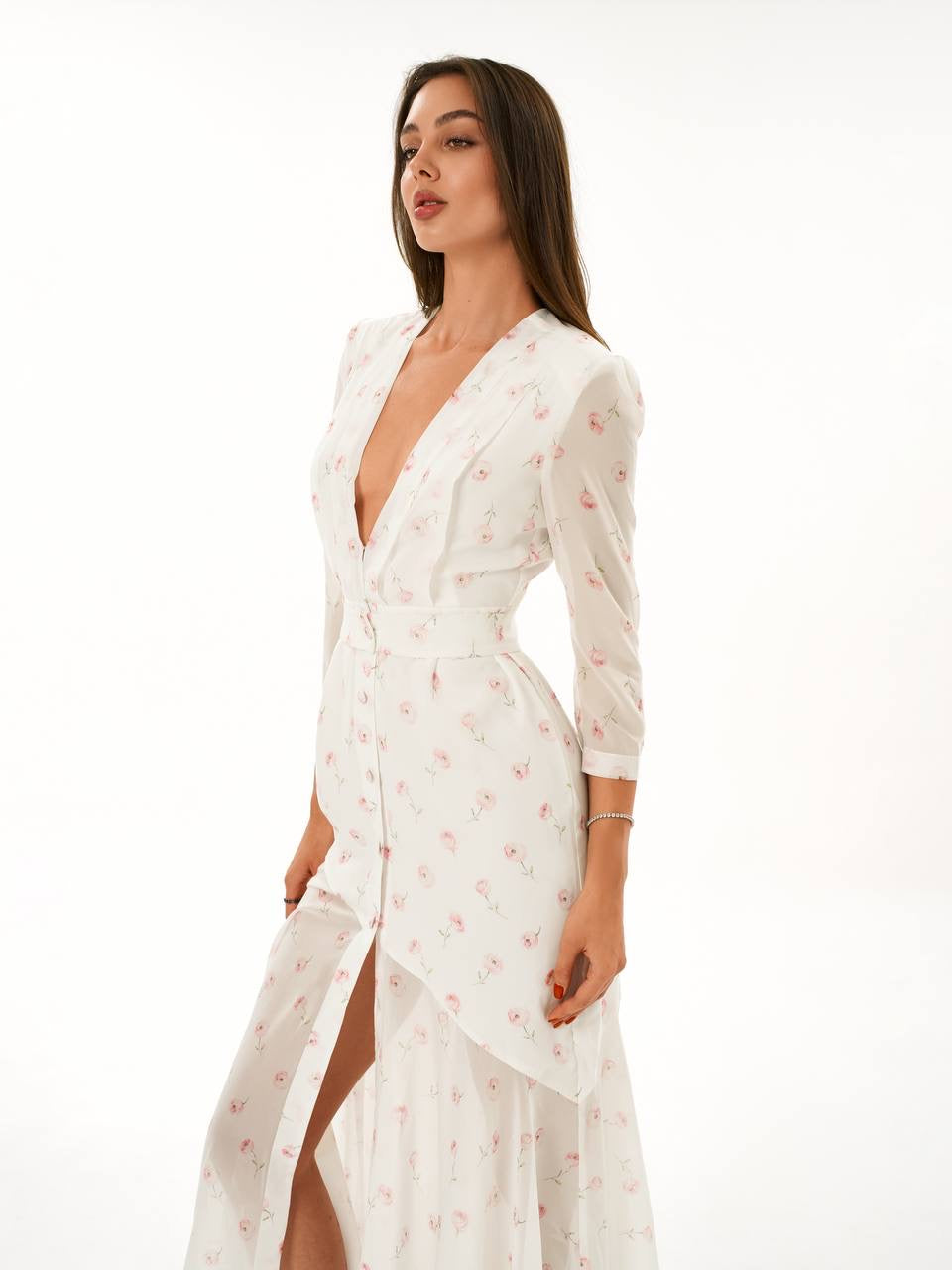 Rosé Bloom Dress