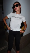 T-shirt "Hotter Than Your New Girl"