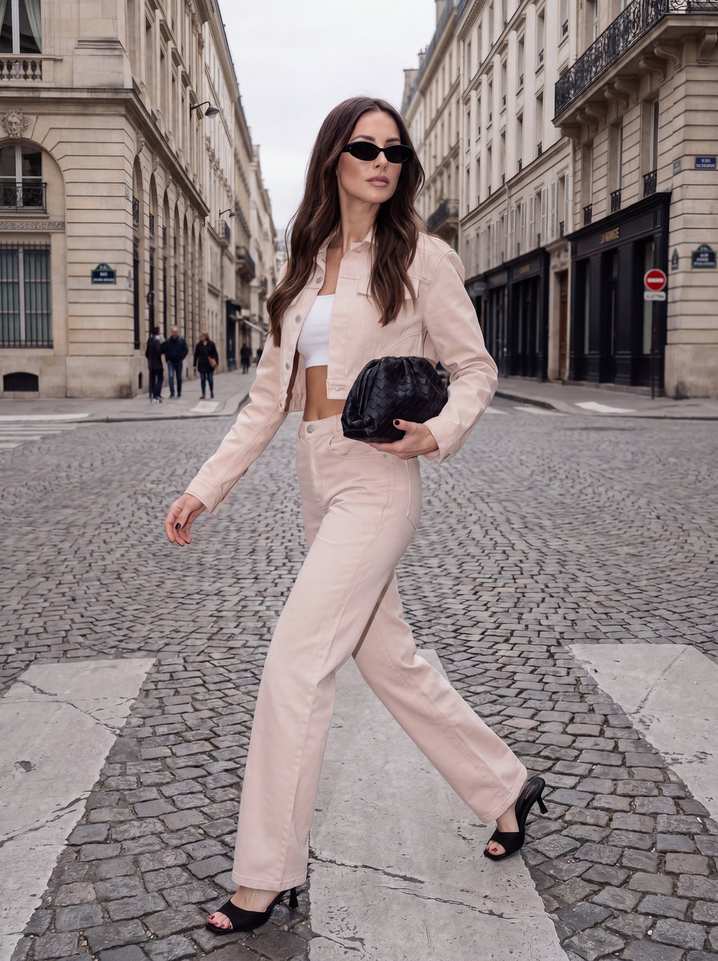 Pink Denim Set