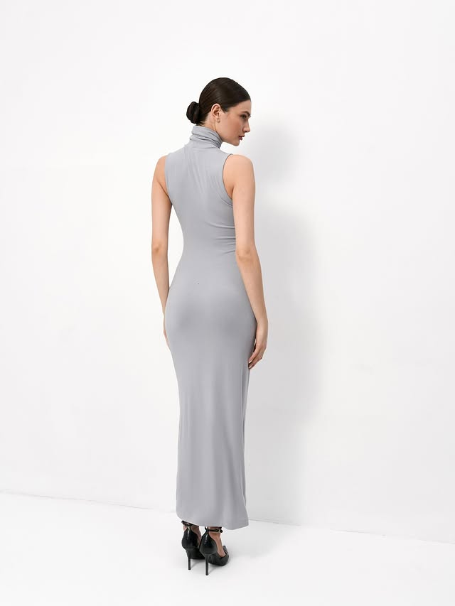 Midi Gray Dress